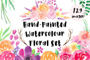 Enhancing Creativity with the Hand Painted Watercolor Floral Set