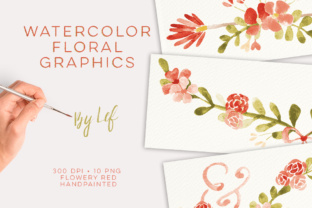 Enhancing Design Projects with Floral Watercolor Wedding Clipart: Botanical and Flower Graphics Including Banners