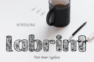 Exploring Labrint: The Artistry and Utility of a Decorative Floral Font