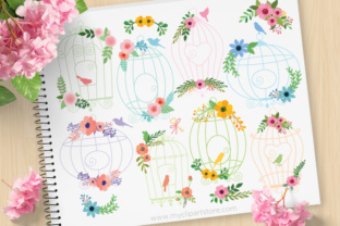 Floral Bird Cages Clipart: Creative Uses and Practical Tips for Designers and Makers