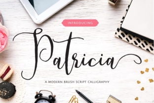 Patricia: A Modern Calligraphy Script That Brings Elegance to Everyday Design