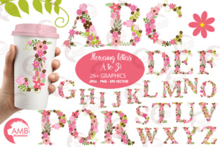 Pink Floral Letters: Creative Design Elements for Every Project
