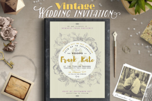 Vintage Wedding Invitation I: Bridging Timeless Elegance with Modern Design