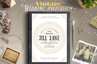 Vintage Wedding Invitation II: A Strategic Choice for Timeless Celebrations