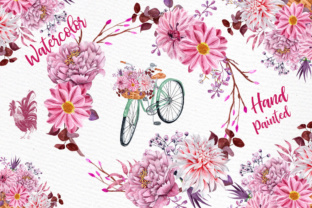 Watercolor Flowers Clipart: A Versatile Design Resource for Modern Creatives